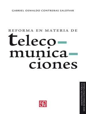 cover image of Reforma en materia de telecomunicaciones